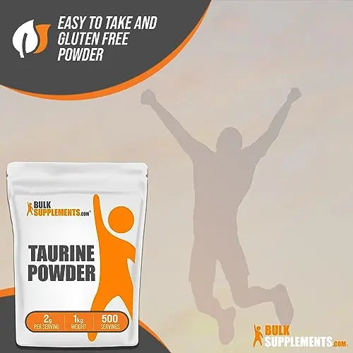 BULKSUPPLEMENTS.COM Taurine Powder - Taurine Supplement, Taurine 2000mg BULKSUPPLEMENTS.COM Au supplements