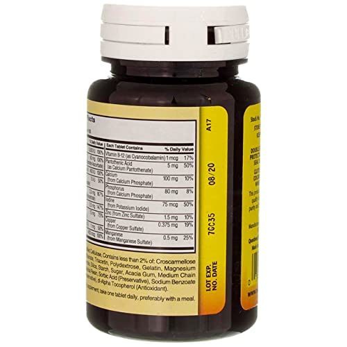 Nature's Blend Multiple Vitamin with Minerals No Iron 100 Tabs Nature's Blend Au supplements