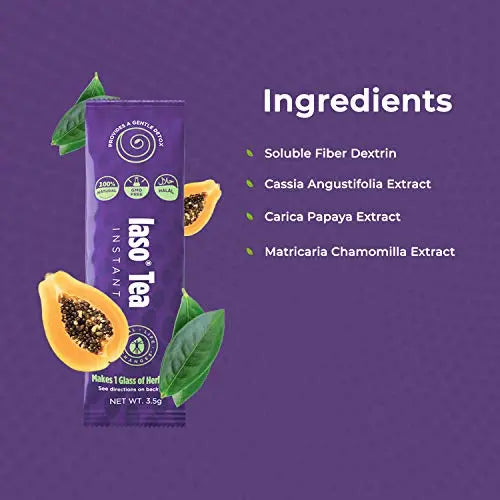 TLC Total Life Changes IASO Natural Detox Instant Herbal Tea - Expiration Date Total Life Changes Au supplements