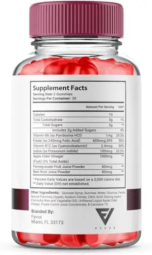 (2 Pack) Total Fit Keto ACV Gummies Advanced Weight Loss, Total Keto ACV Apple Cider Fyvus Au supplements