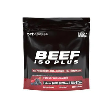 OUT ANGLED Beef Iso Plus, Beef Protein Isolate Powder, High Protein with Natural BCAAs, Zero Fat and Sugar OUT ANGLED Au supplements