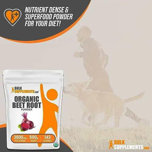 BULKSUPPLEMENTS.COM Organic Beet Root Powder - Beet Powder Organic, Beetroot BULKSUPPLEMENTS.COM Au supplements