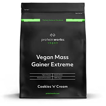 Protein Works - Vegan Mass Gainer Extreme | High Calorie Protein Powder | Weight Gainer Protein Works Au supplements