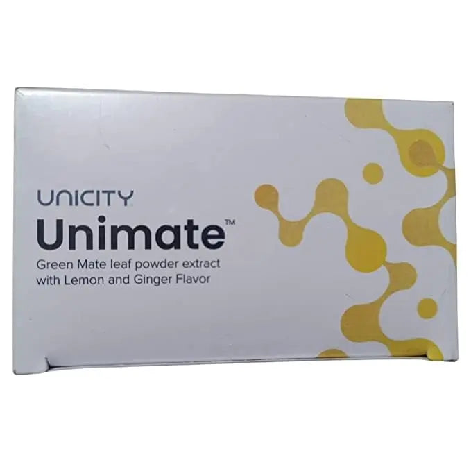 Ourtown Unicity Unimate Green Mate Leaf Powder Extract with Lemon and Ginger Flavor Ourtown Au supplements