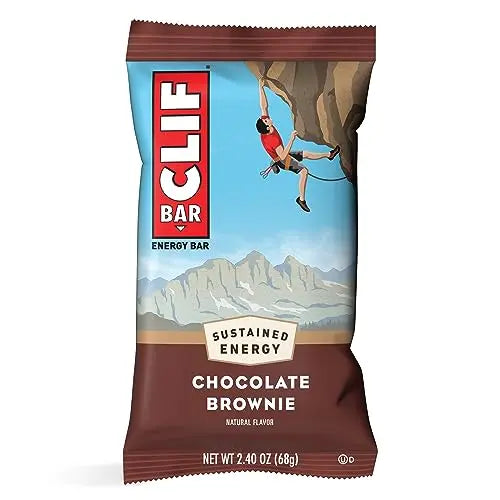 CLIF BAR - Chocolate Brownie Flavor - Made with Organic Oats - Non-GMO Clif Bar Au supplements