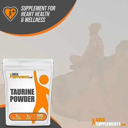 BULKSUPPLEMENTS.COM Taurine Powder - Taurine Supplement, Taurine 2000mg BULKSUPPLEMENTS.COM Au supplements