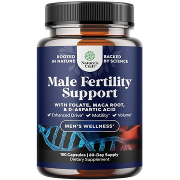 Prenatal Multivitamin Male Fertility Supplement 180ct - Mens Fertility Supplement Natures Craft Au supplements