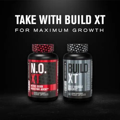 N.O. XT Nitric Oxide Supplement with Nitrosigine L Arginine & L Citrulline for Muscle Growth Jacked Factory Au supplements