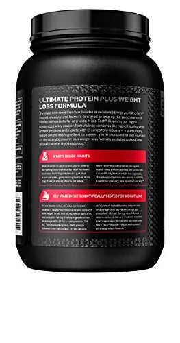 Protein Powder for Weight Loss - MuscleTech Nitro-Tech Ripped - Whey Protein Powder MuscleTech Au supplements