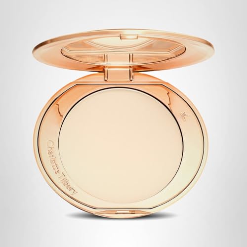 Charlotte Tilbury Airbrush Flawless Finish Setting Powder - Pore-Blurring Pressed Powder for Face Makeup to Minimize Shine with a Soft-Focus Finish - 1 Fair Charlotte Tilbury Au supplements