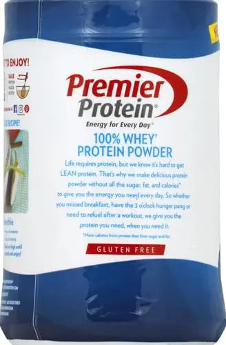 Premier Protein Powder, Vanilla Milkshake, 30g Protein, 1g Sugar, 100% Whey Protein Premier Protein Au supplements