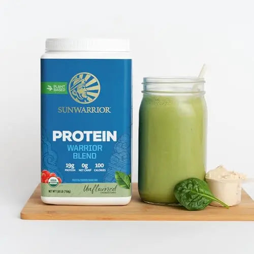 Vegan Organic Protein Powder Plant-based | BCAA Amino Acids Hemp Seed Soy Free Sunwarrior Au supplements