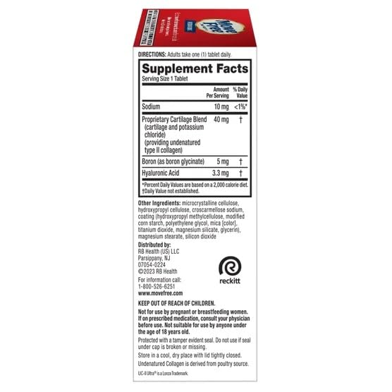 Move-Free Ultra Triple Action Joint Supplement 75 Tablets Aus Healthcare Au supplements