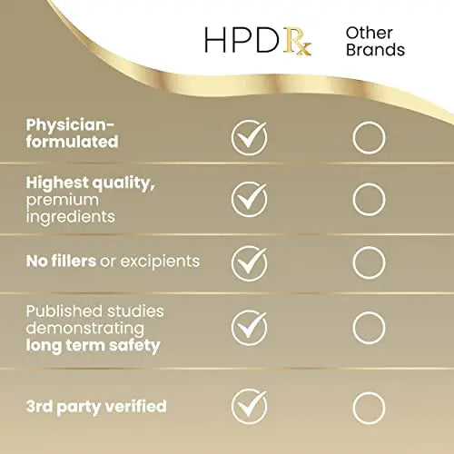 HPD Rx ONE Immunity Boost Multivitamin HPV Supplements for Women and Men, Pack of 6 HPD Rx Au supplements