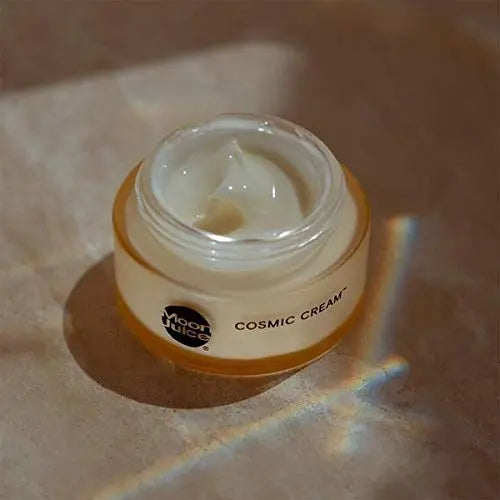 Moon Juice Cosmic Cream Vegan Collagen Protecting Moisturizer - Adaptogenic Dewy Face Lotion with Ashwagandha, Emollient Fatty Acids & Mushroom - Clean, Cruelty-Free & Sustainably-Sourced (1.7oz) Moon Juice Au supplements