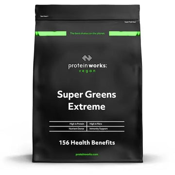 Protein Works Super Greens Extreme Powder , 156 Health Benefits , 41 Active Ingredients Protein Works Au supplements