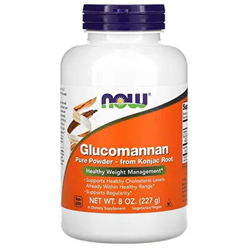 NOW Supplements, Glucomannan (Amorphophallus konjac) Pure Powder, Supports Regularity NOW Au supplements