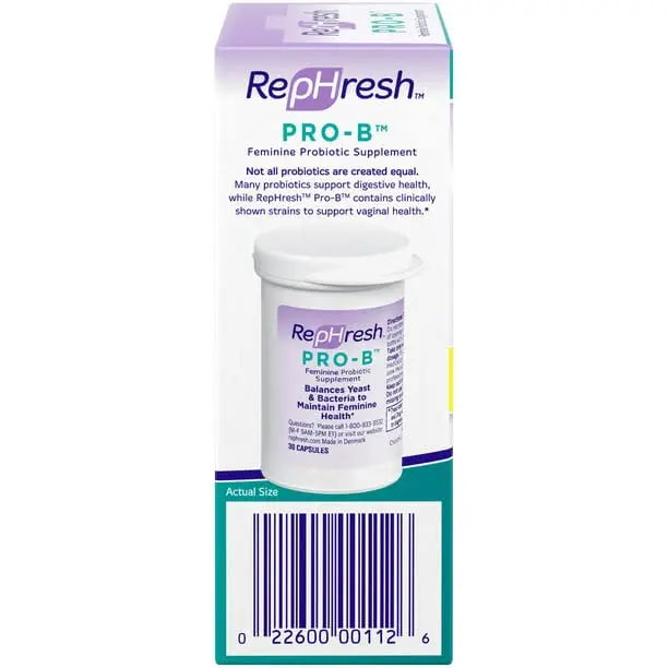 RepHresh Pro-B Probiotic Feminine Supplement Rephresh Au supplements