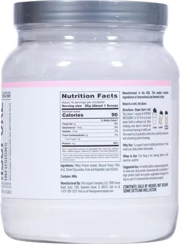 Isopure Protein Powder, Clear Whey Isolate Protein, Post Workout Recovery Drink Mix Isopure Au supplements