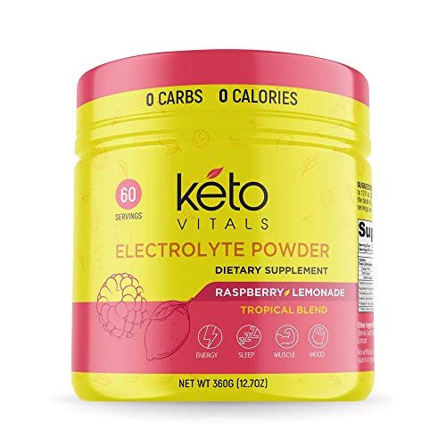 Keto Vitals Electrolytes Powder - Sugar Free Keto Electrolytes Powder with Potassium Keto Vitals Au supplements