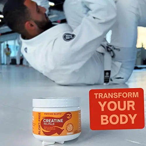 Creatine HCL Pills - Muscle Growth, Endurance, No Bloat, No Load, Not Flavored Goba Tea Au supplements