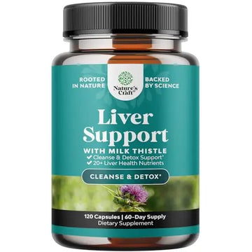 Liver Cleanse Detox & Repair Formula - Herbal Liver Support Supplement with Milk Thistle Natures Craft Au supplements