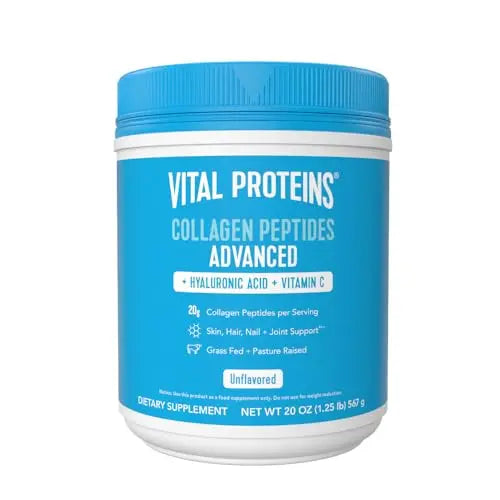 Vital Proteins Collagen Peptides Powder with Hyaluronic Acid and Vitamin C, Unflavored Vital Proteins Au supplements