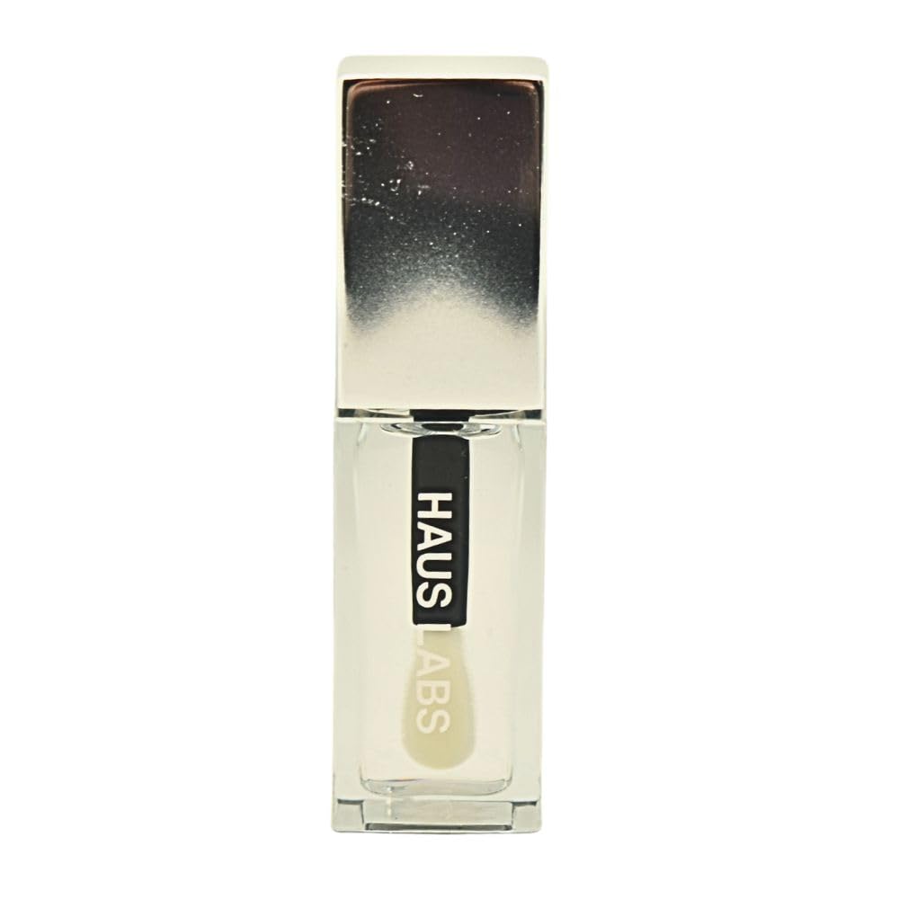 HAUS LABS BY LADY GAGA PhD Hybrid Hydrating Tinted Lip Oil Neutral Clear, Clean Vegan Lip Gloss Balm, Non-Sticky Shine, Moisturizing, 0.25 oz Haus Laboratories Au supplements