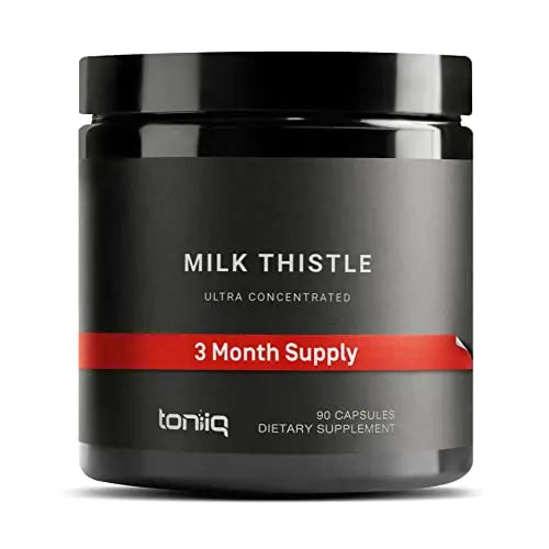 Toniiq Ultra High Strength Milk Thistle Capsules - 25,000mg 50x Concentrated Extract Toniiq Au supplements