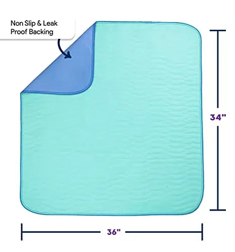 IMPROVIA® Washable Underpads, 34" x 36" (Pack of 6) - Heavy Absorben IMPROVIA Au supplements