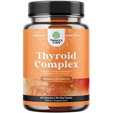 Pure Thyroid Support Supplement for Women - Thyroid Support for Weight Loss Mood Natures Craft Au supplements