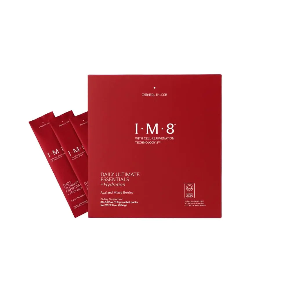 IM8 Daily Ultimate Essentials All-in-One Multivitamin Supplement, 92 Nutrient Rich Ingredients CoQ10, Probiotics, Vitamins, Greens, Gluten Free, Vegan, IM8 Au supplements