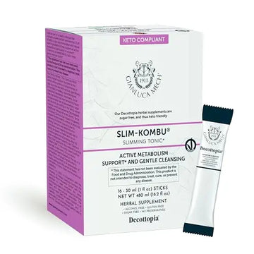 Gianluca Mech - Slim-Kombu, Keto Compliant Slimming Tonic, Gluten Free Dietary Supplement GIANLUCA MECH SpA Au supplements
