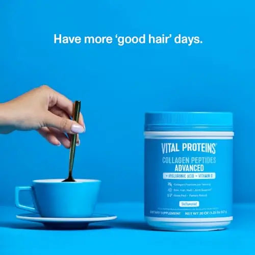 Vital Proteins Collagen Peptides Powder with Hyaluronic Acid and Vitamin C, Unflavored Vital Proteins Au supplements