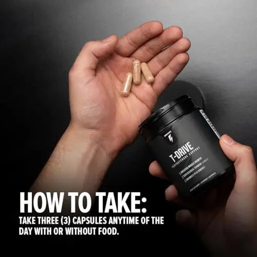 InnoSupps : T-Drive | Testosterone Booster | Amplify Muscle Growth | KSM-66 Ashwagand InnoSupps Au supplements