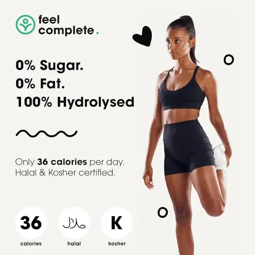 Feel Complete - High Protein Collagen - Premium Type 1 & 3 Hydrolysed Bovine Collagen - Halal - Skin, Hair & Nail Feel Complete Au supplements
