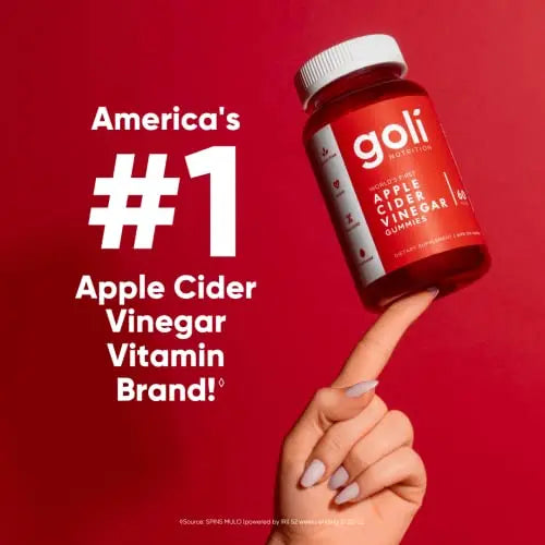 Goli Nutritional Supplement, Apple Cider Vinegar Gummy Vitamins - 300 Count - Vitamins B Goli Au supplements