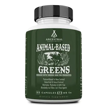 Ancestral Supplements Greens Powder Capsules, Organic Superfood Ancestral Supplements Au supplements