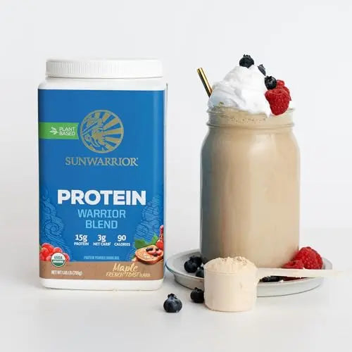 Sunwarrior Vegan Organic Protein Powder Plant-Based | BCAA Amino Acids Hemp Seed Sunwarrior Au supplements