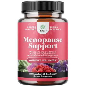 Complete Herbal Menopause Supplement for Women - Multibenefit Menopause Relief Hormone Natures Craft Au supplements
