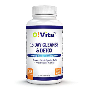 O!VITA 15-Day Cleanse and Detox Supports Digestive and Colon Health, Special Formula O!VITA Au supplements