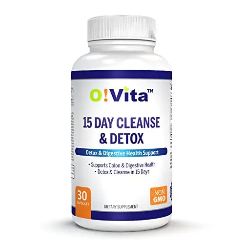 O!VITA 15-Day Cleanse and Detox Supports Digestive and Colon Health, Special Formula O!VITA Au supplements