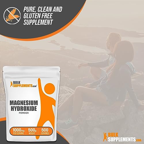 BulkSupplements.com Magnesium Hydroxide Powder - Magnesium Supplement BULKSUPPLEMENTS.COM Au supplements