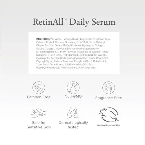 SeroVital Beauty RetinAll Daily Serum – Redefining Retinol – Retinoid Skin Serum Serovital Au supplements