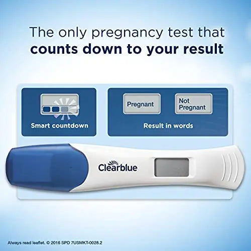 Clearblue Digital Pregnancy Test with Smart Countdown, Multi, 5 count Clearblue Au supplements