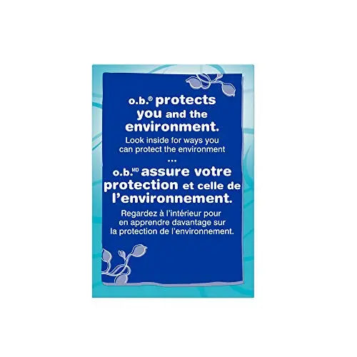 o.b. Tampons Multipack | Non-Applicator Tampon, Unscented | Regular/Super/Super Plus Tampons, 40ct o.b. Au supplements
