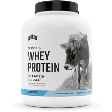 Levels Grass Fed 100% Whey Protein, No Hormones, Unflavored, 5LB Levels Nutrition Au supplements
