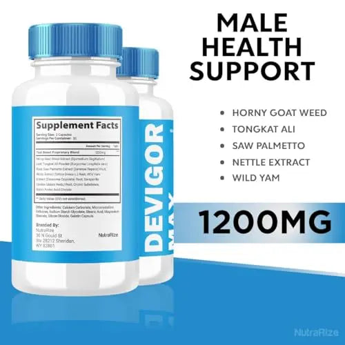 (3 Pack) Devigor Max - Devigor Max Pills for Man, Devigor Max Supplement to Promote NutraRize Au supplements