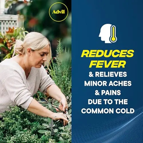 Advil Liqui-Gels minis Pain Reliever and Fever Reducer, Pain Medicine for Adults with Ibuprofen 200mg for Pain Relief - 50x2 Liquid Filled Capsules Advil Au supplements