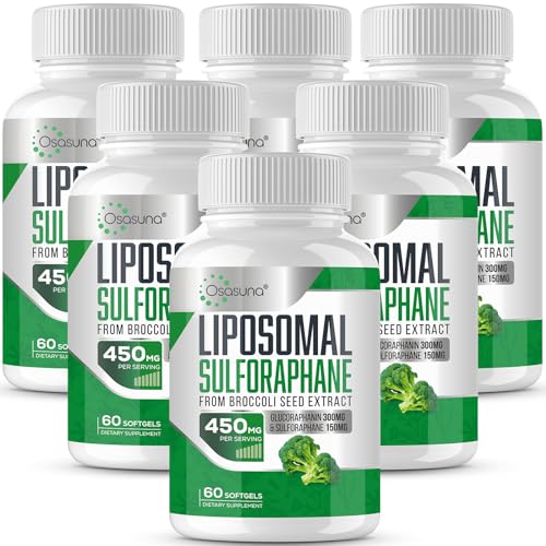 Osasuna Liposomal Sulforaphane 450MG, Maximum Absorption, 360 Softge Osasuna Au supplements